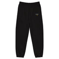 NOVE black heavyweight sweatpants front view